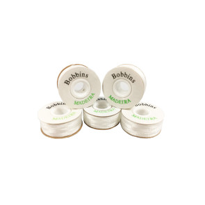 Fil de canette pré-bobiné Blanc