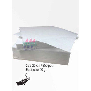 E-ZEEWEB 50g 23x23cm 250 pièces